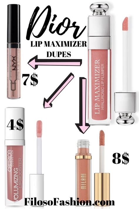 dupe dior lip glow|Dior lip maximizer dupe.